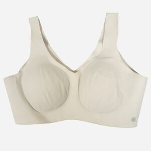 Honeylove Silhouette Bra Women 2X White Seamless Wire-Free LWBRO101